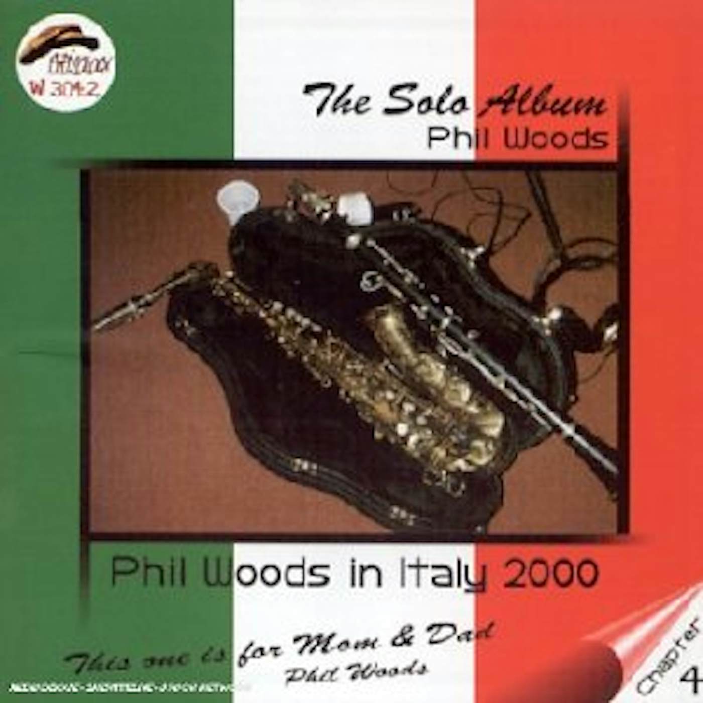 Phil Woods SOLO ALBUM CD