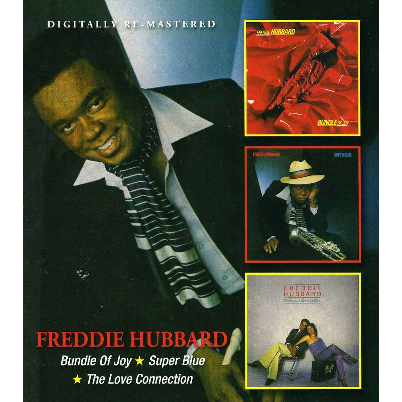 Freddie Hubbard BUNDLE OF JOY / SUPER BLUE / LOVE CONNECTION CD