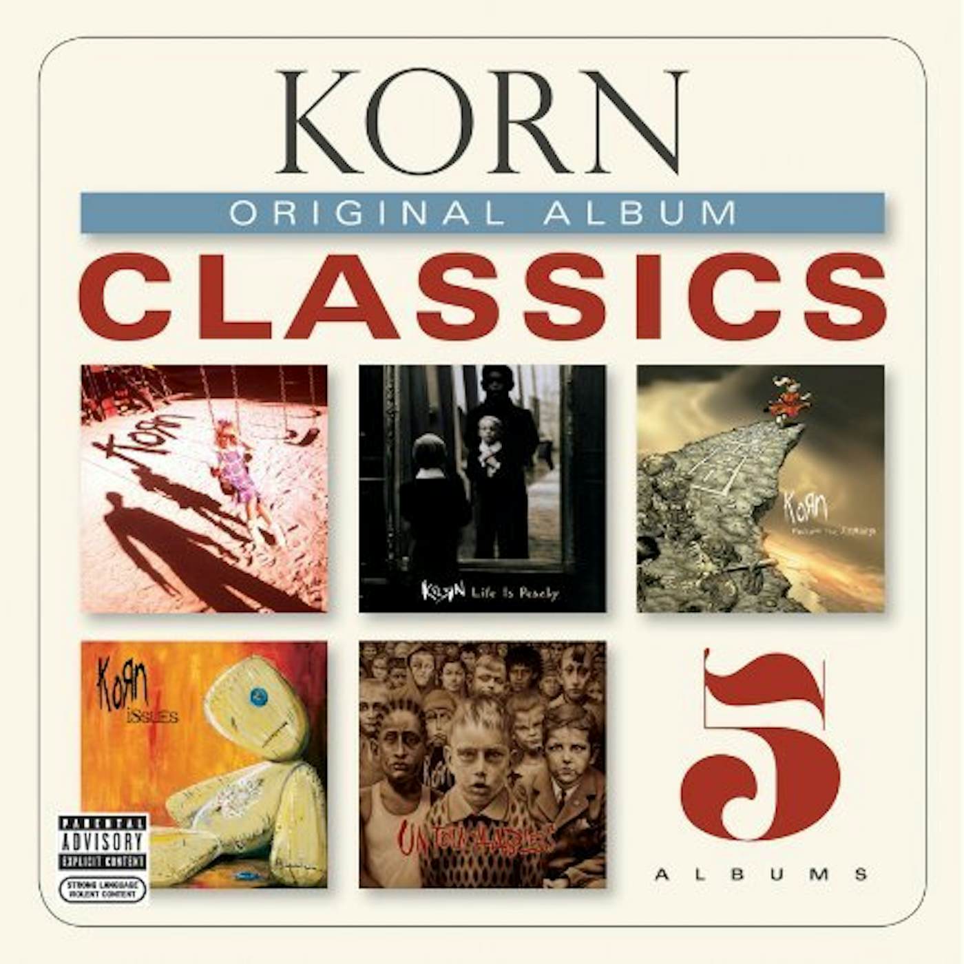 Korn Original Album Classics (Box Set) CD