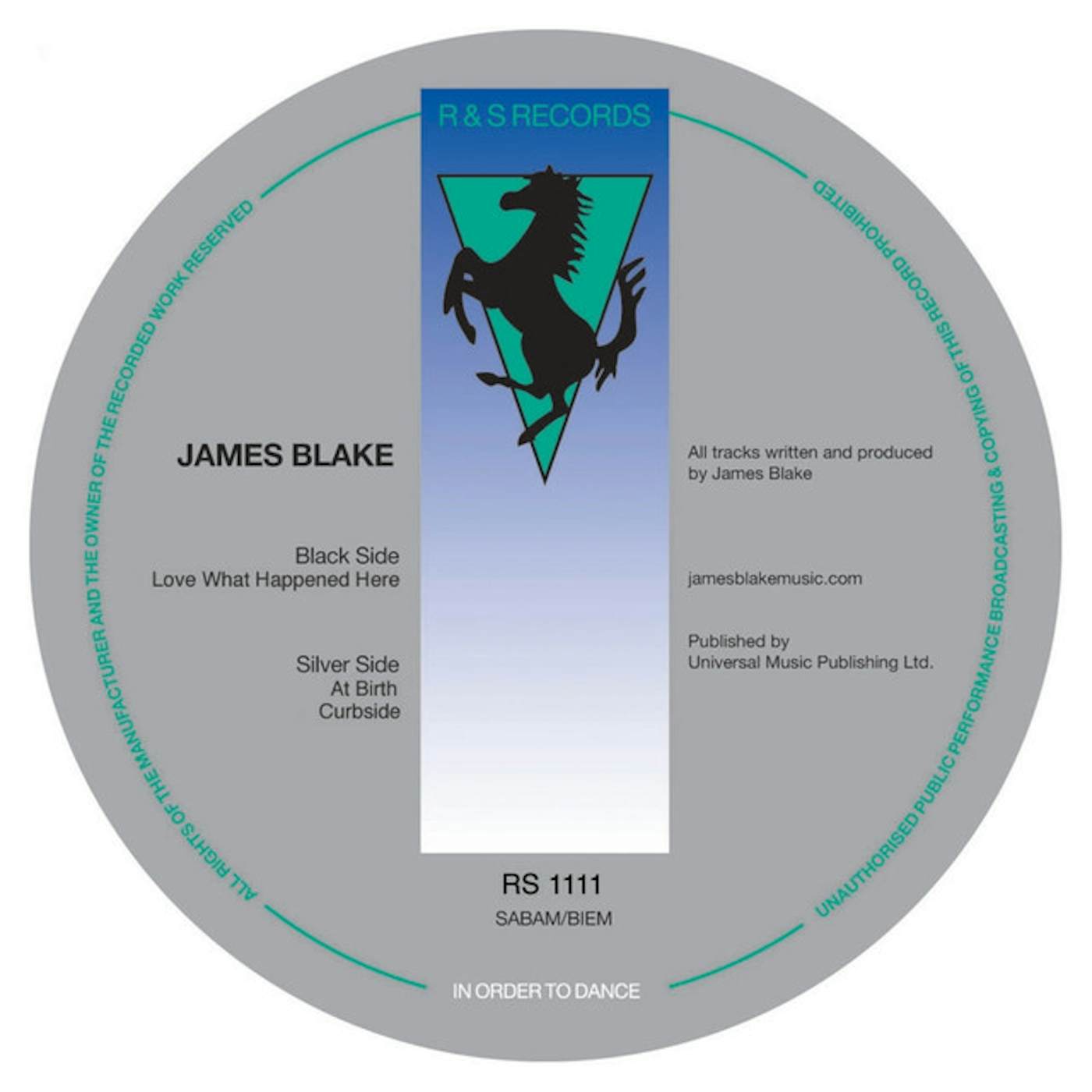 James Blake Love What Happened Here Vinyl Record