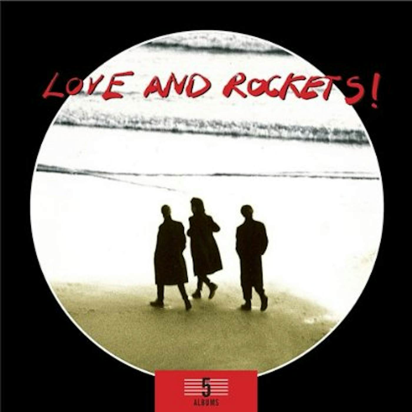 Love and Rockets 5 ALBUM BOX SET CD