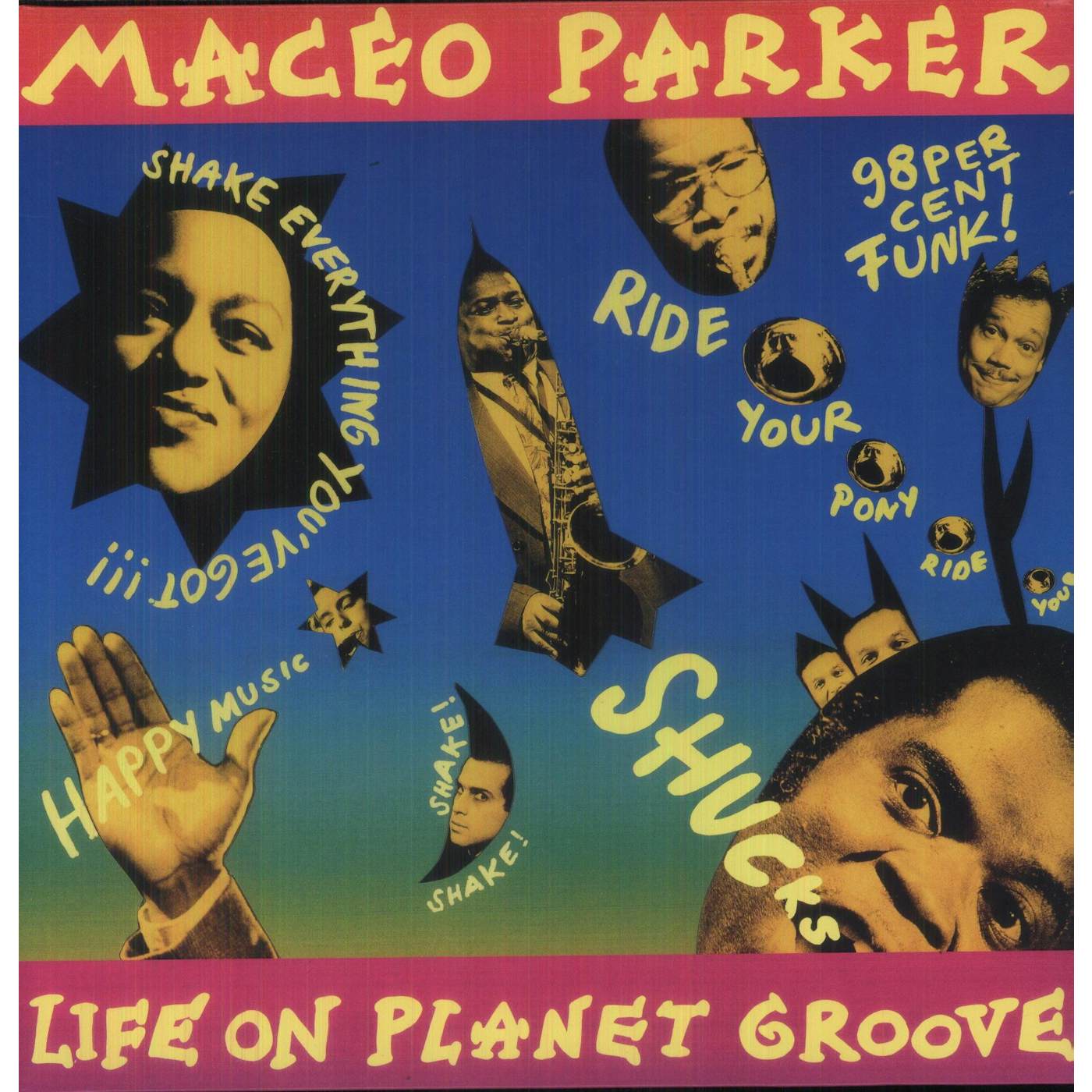 Maceo Parker Life on Planet Groove Vinyl Record