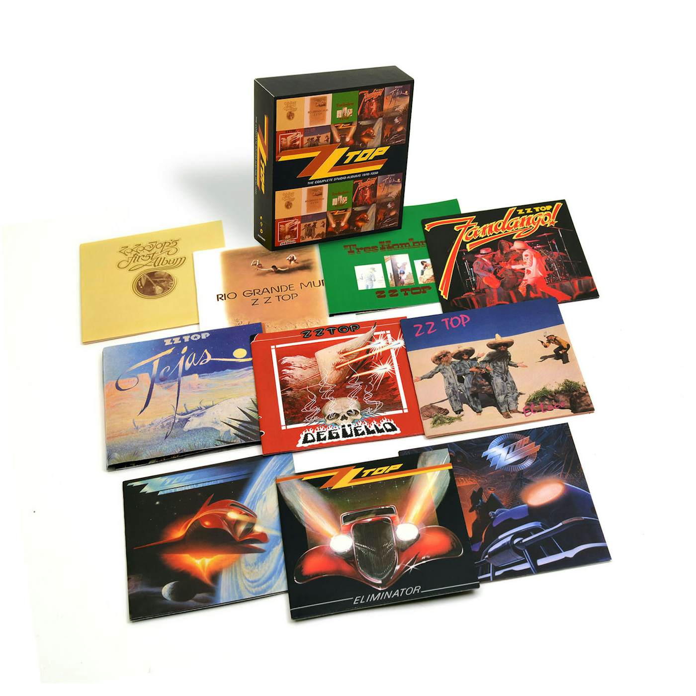 ZZ Top The Complete Studio Albums 1970 - 1990 (10 CD Box Set)
