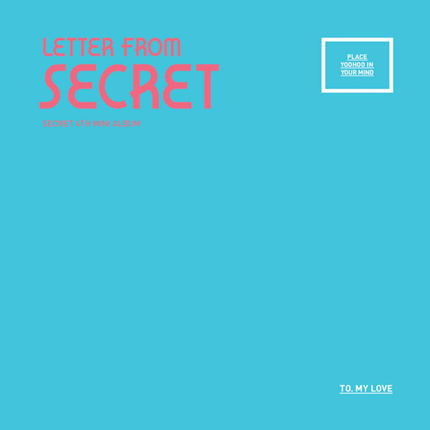 LETTER FROM SECRET CD