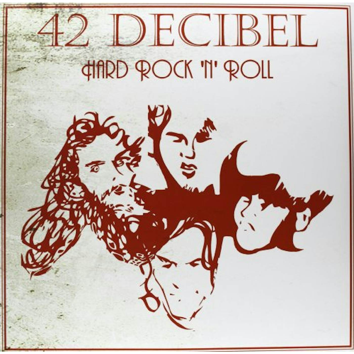 42 Decibel HARD ROCK N ROLL Vinyl Record
