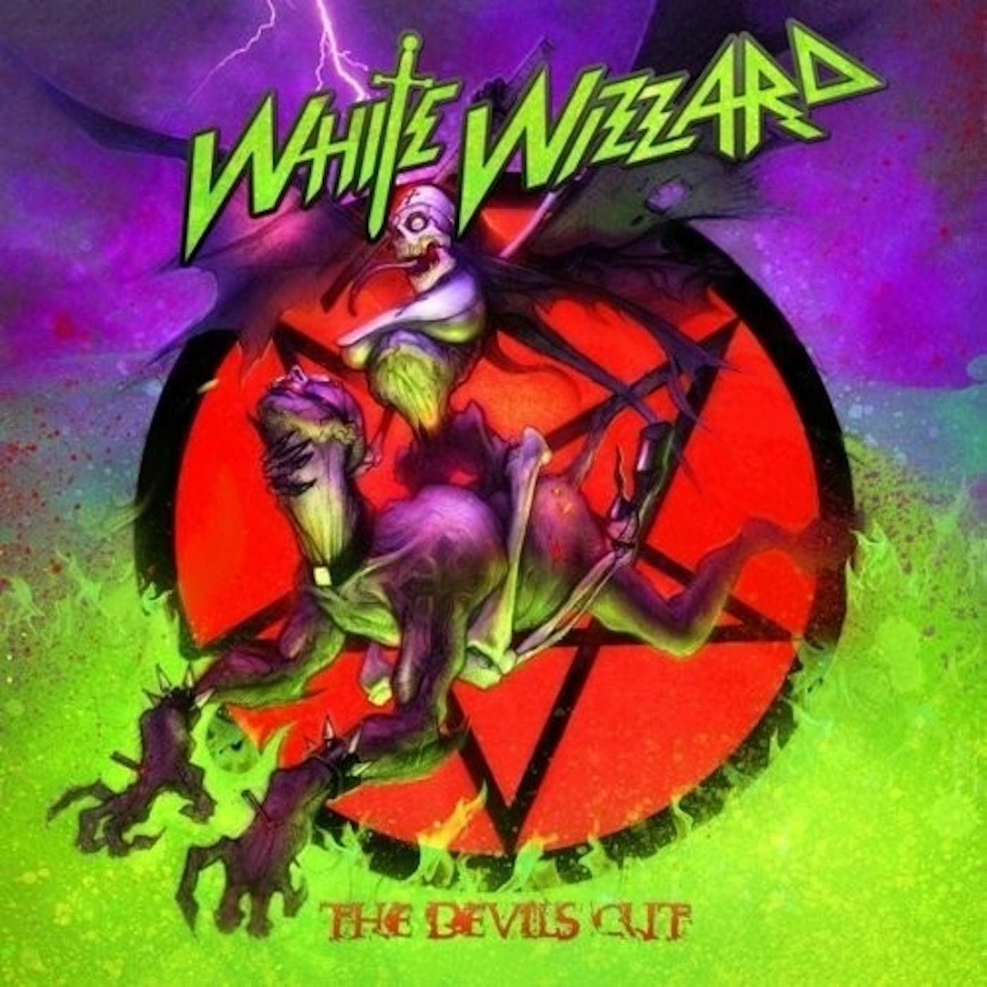 White Wizzard DEVILS CUT Vinyl Record