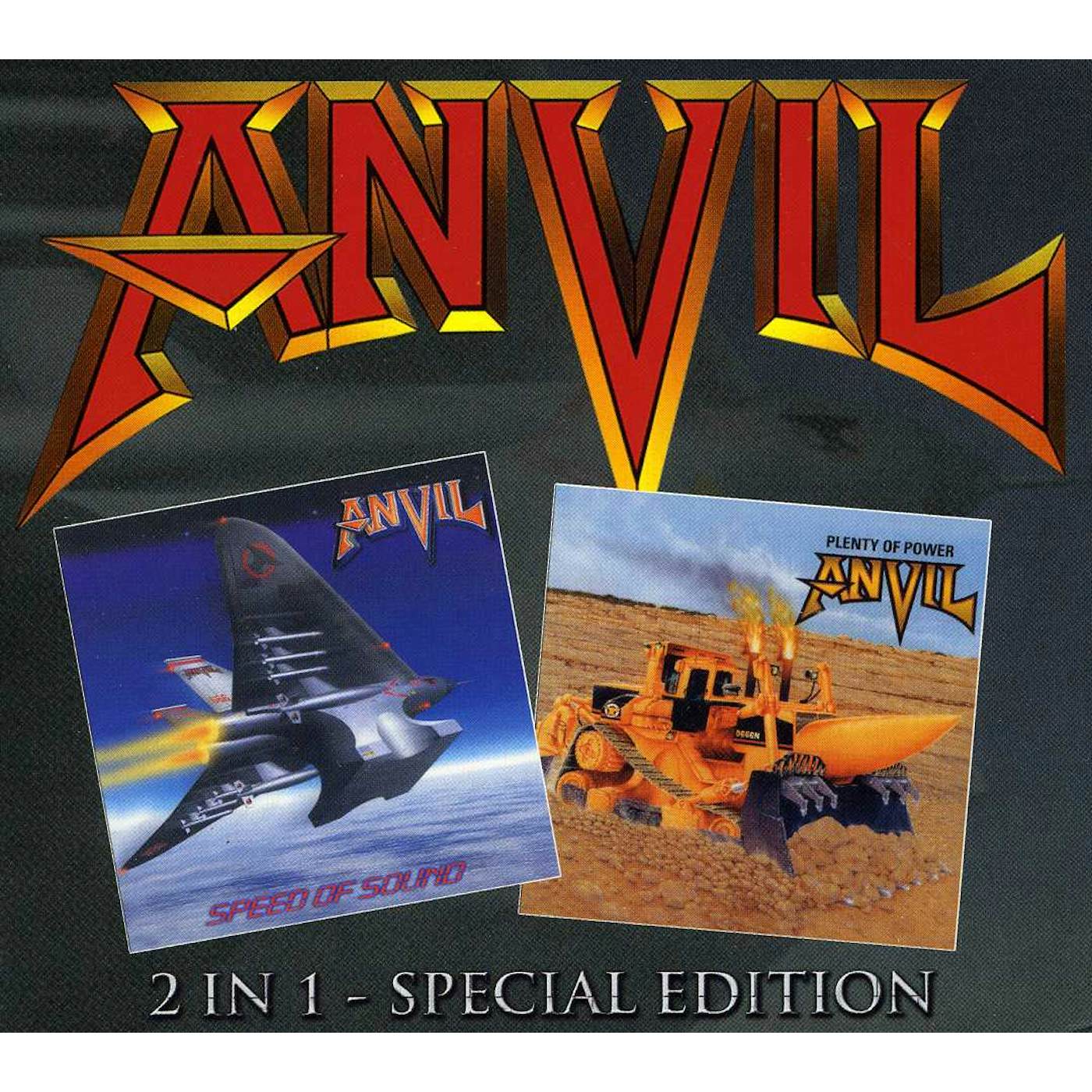 Anvil SPEED OF SOUND / PLENTY OF POWER CD