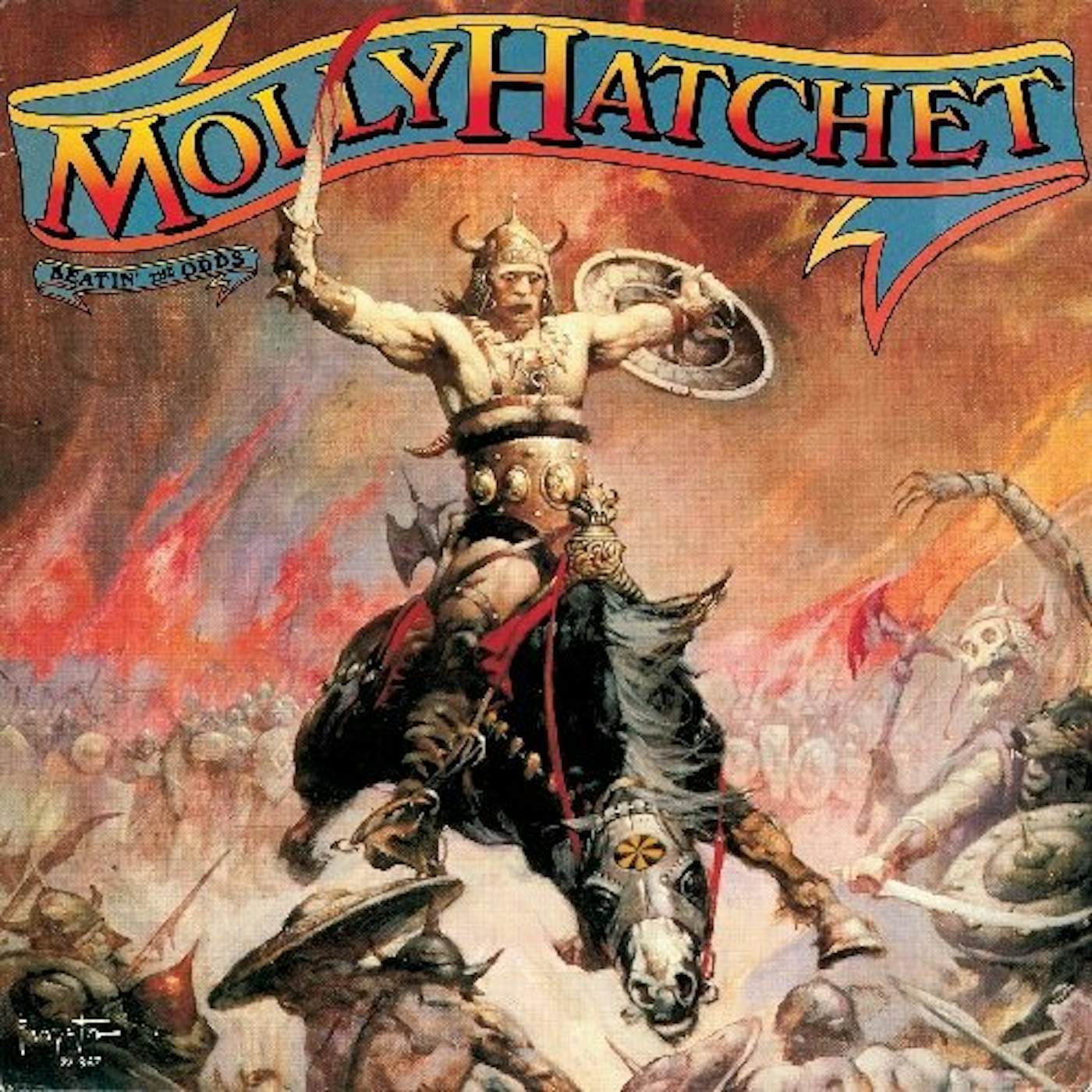 Molly Hatchet BEATIN THE ODDS Vinyl Record