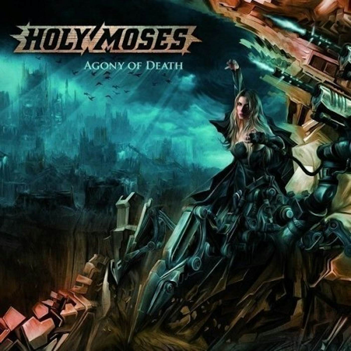 Holy Moses Agony Of Death Vinyl Record