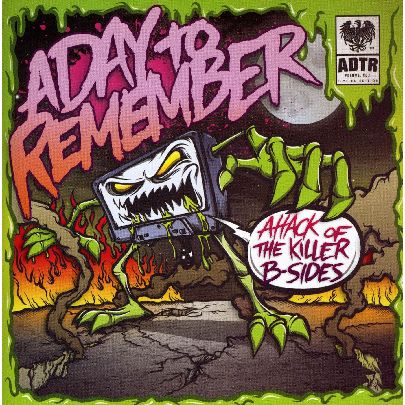 A Day To Remember Attack of the Killer B-Sides Vinyl Record