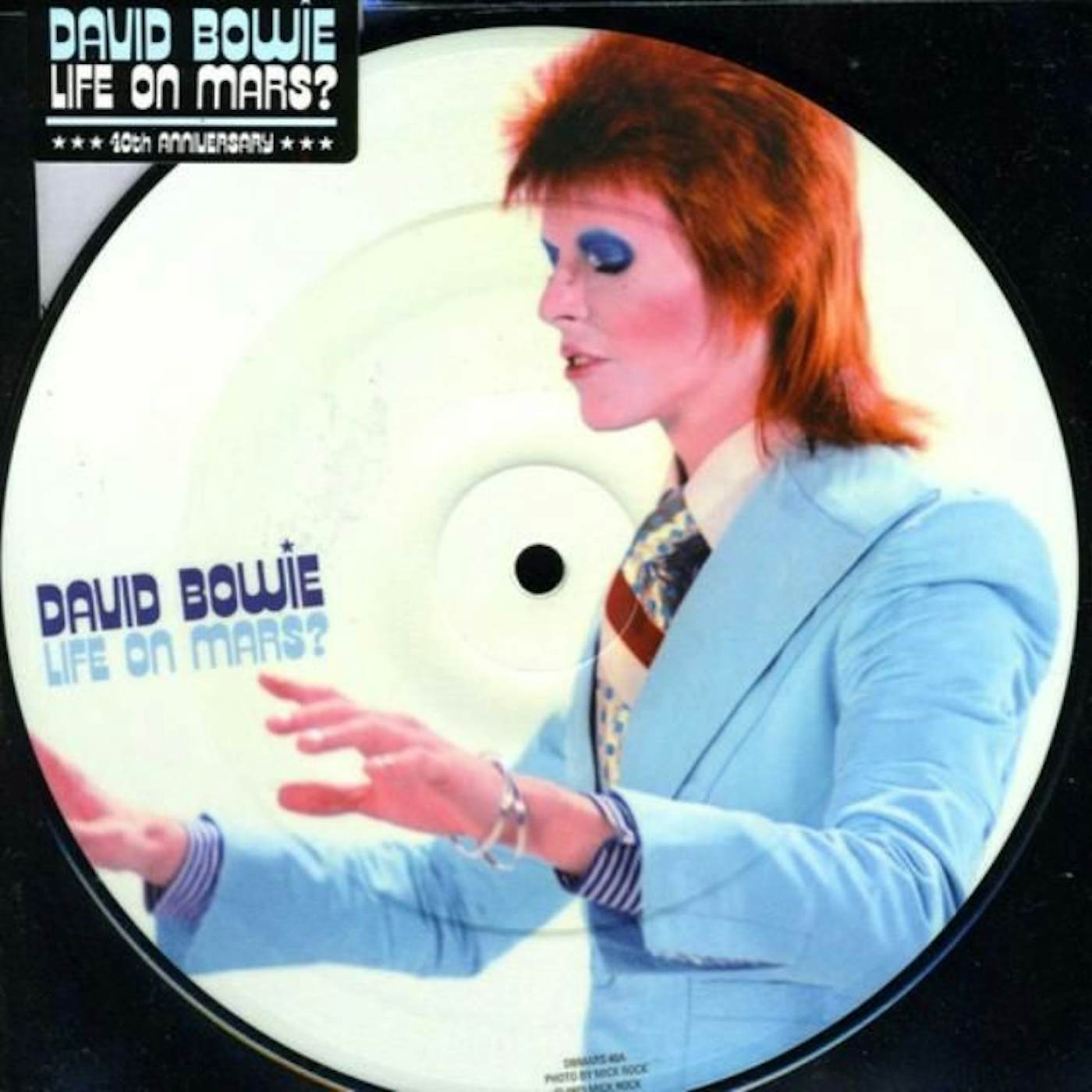 David Bowie LIFE ON MARS (40TH ANNIVERSARY PICTURE DISC) (Vinyl)