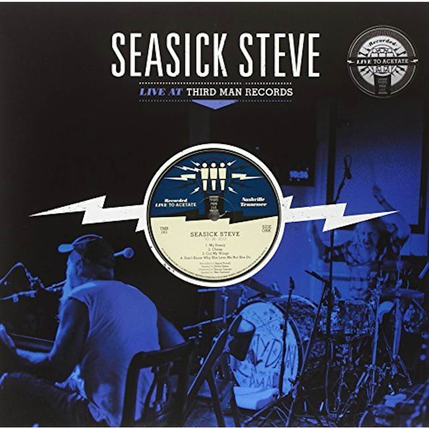Seasick Steve LIVE AT THIRD MAN RECORDS 10-26-2012 Vinyl Record