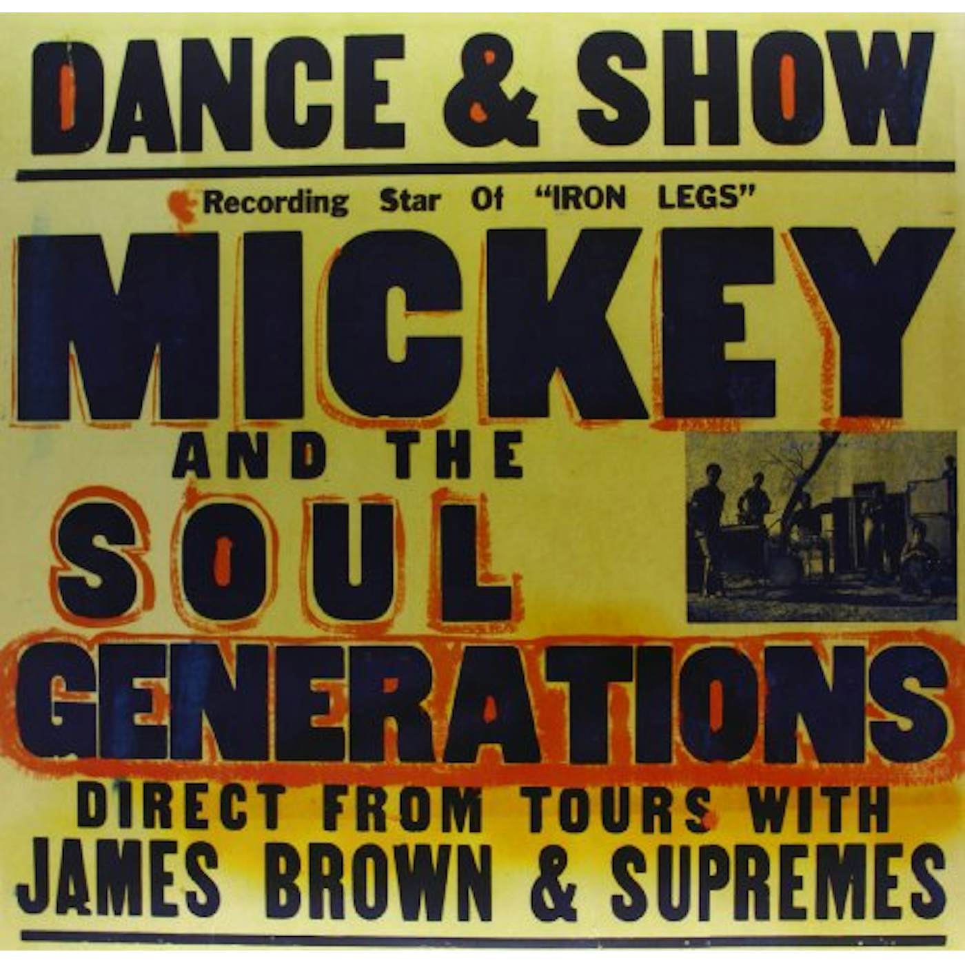 Mickey & The Soul Generation Iron Leg Vinyl Record