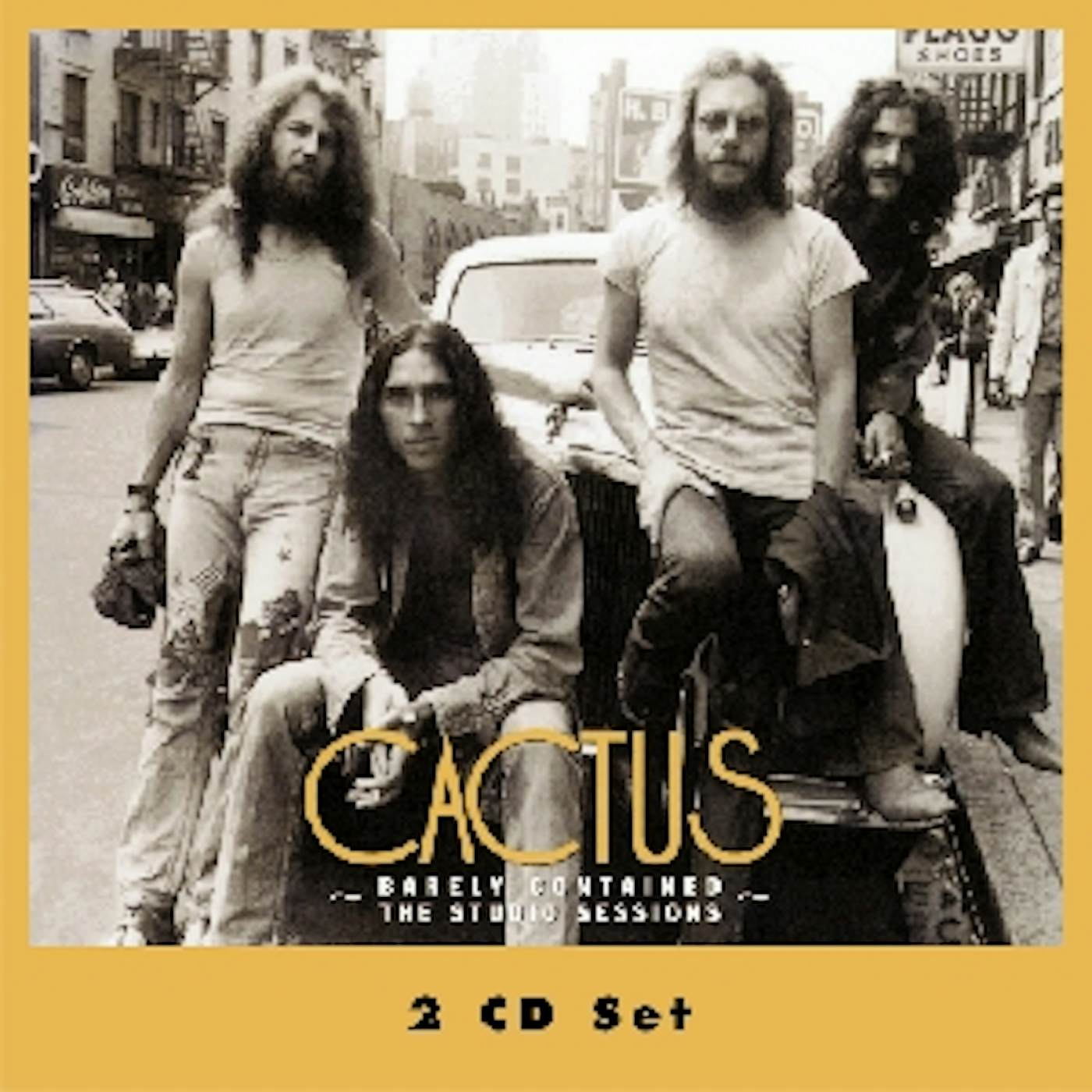 Cactus BARELY CONTAINED: STUDIO SESSIONS CD