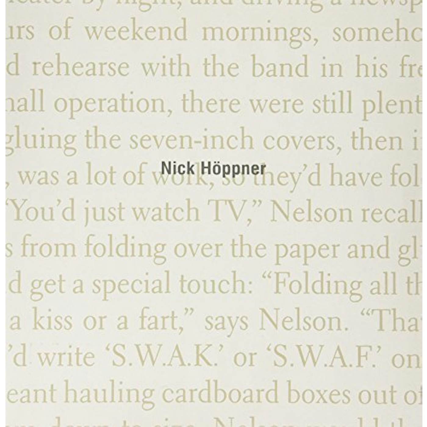 Nick Höppner Red Hook Soil Vinyl Record