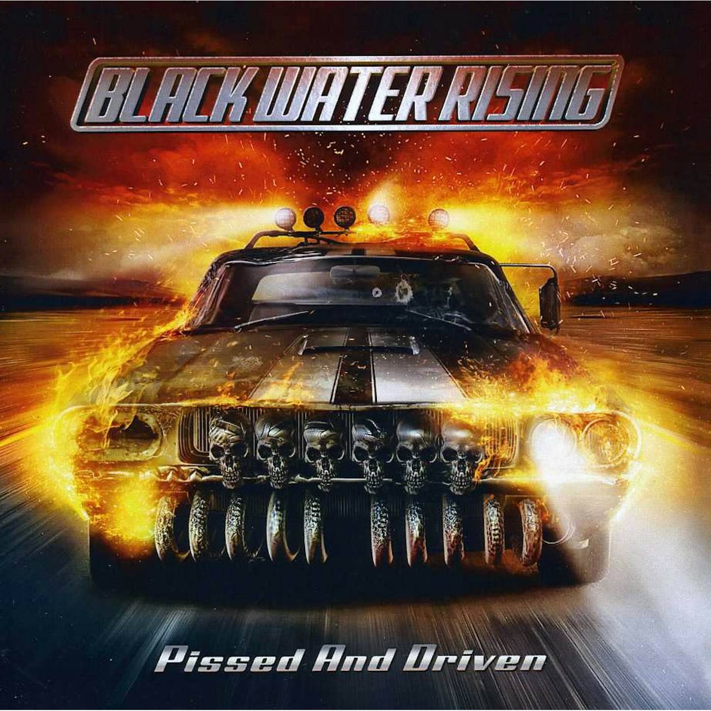 Black Water Rising PISSED & DRIVEN CD