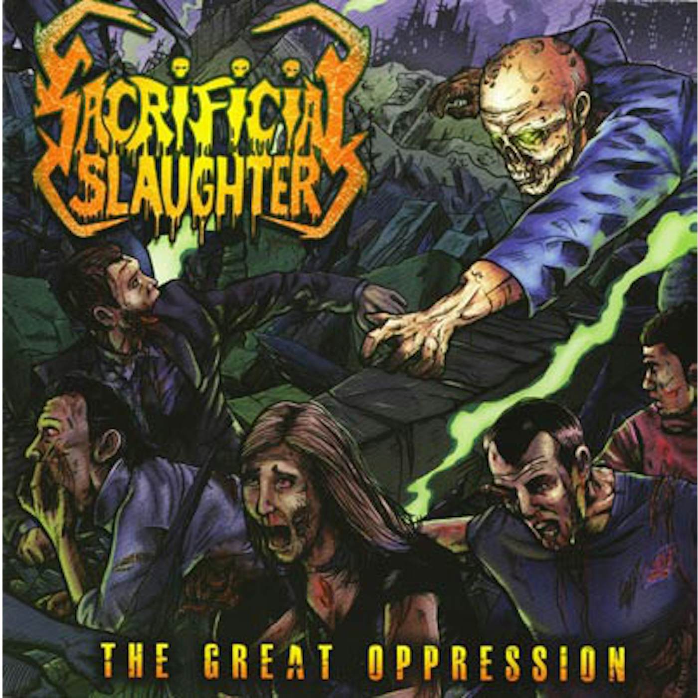 Sacrificial Slaughter GREAT OPPRESSION Vinyl Record