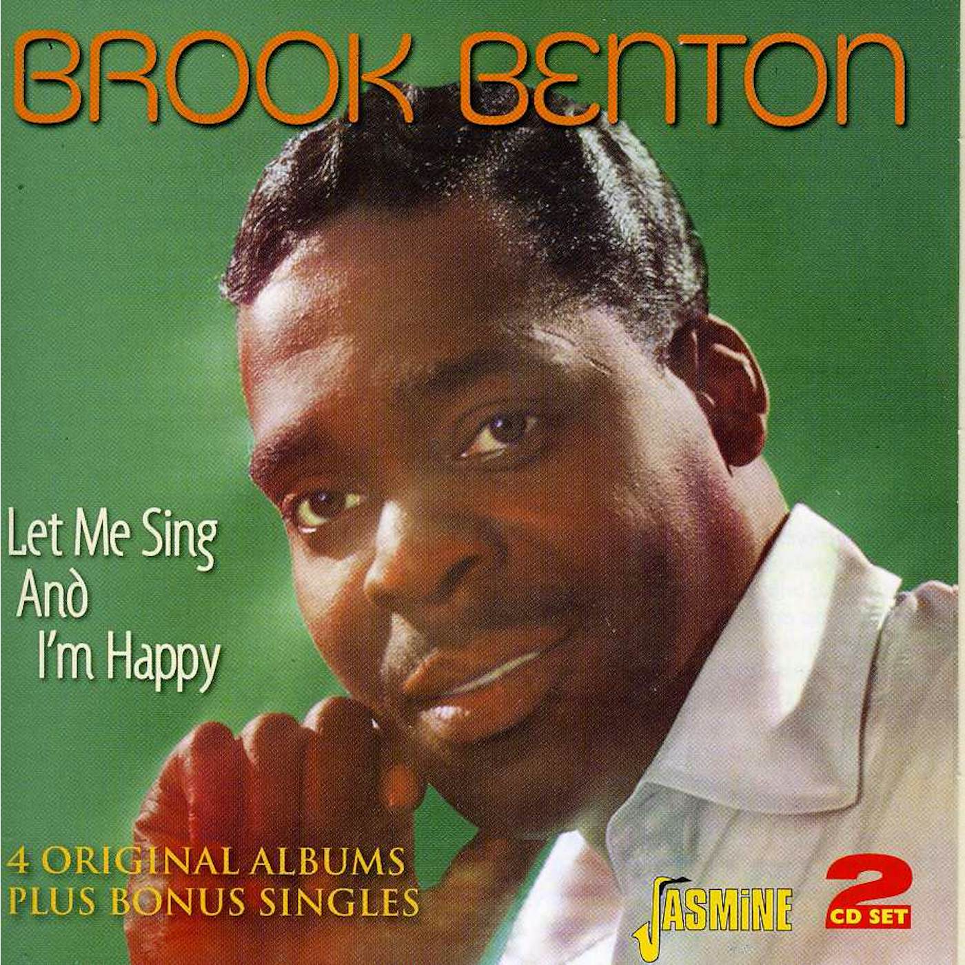 Brook Benton LET ME SING & I'M HAPPY CD