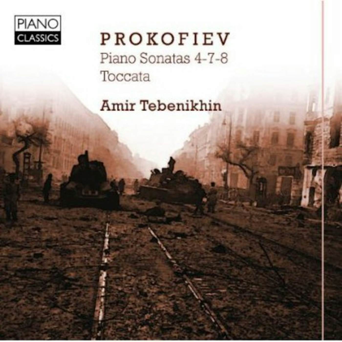 Sergei Prokofiev PIANO SONATAS 4-7-8 TOCCATA CD