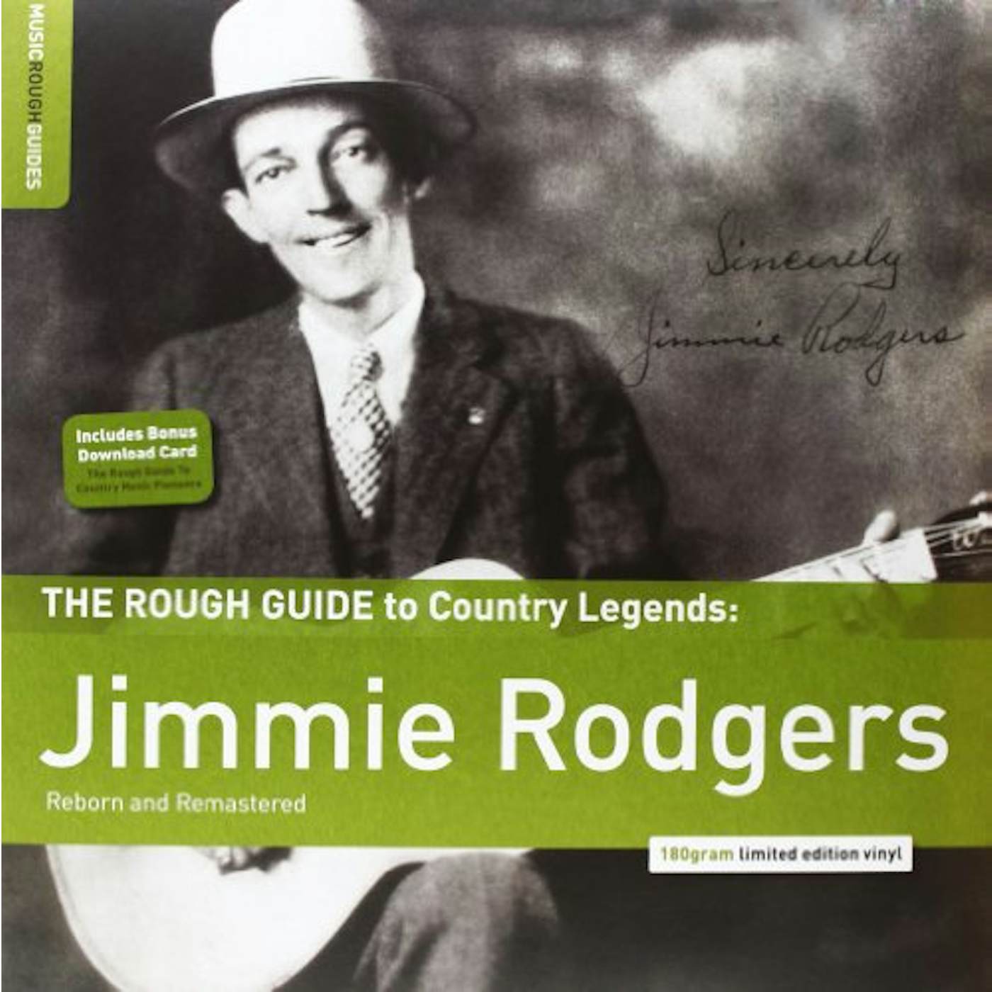Rough Guide To Jimmie Rodgers Vinyl Record