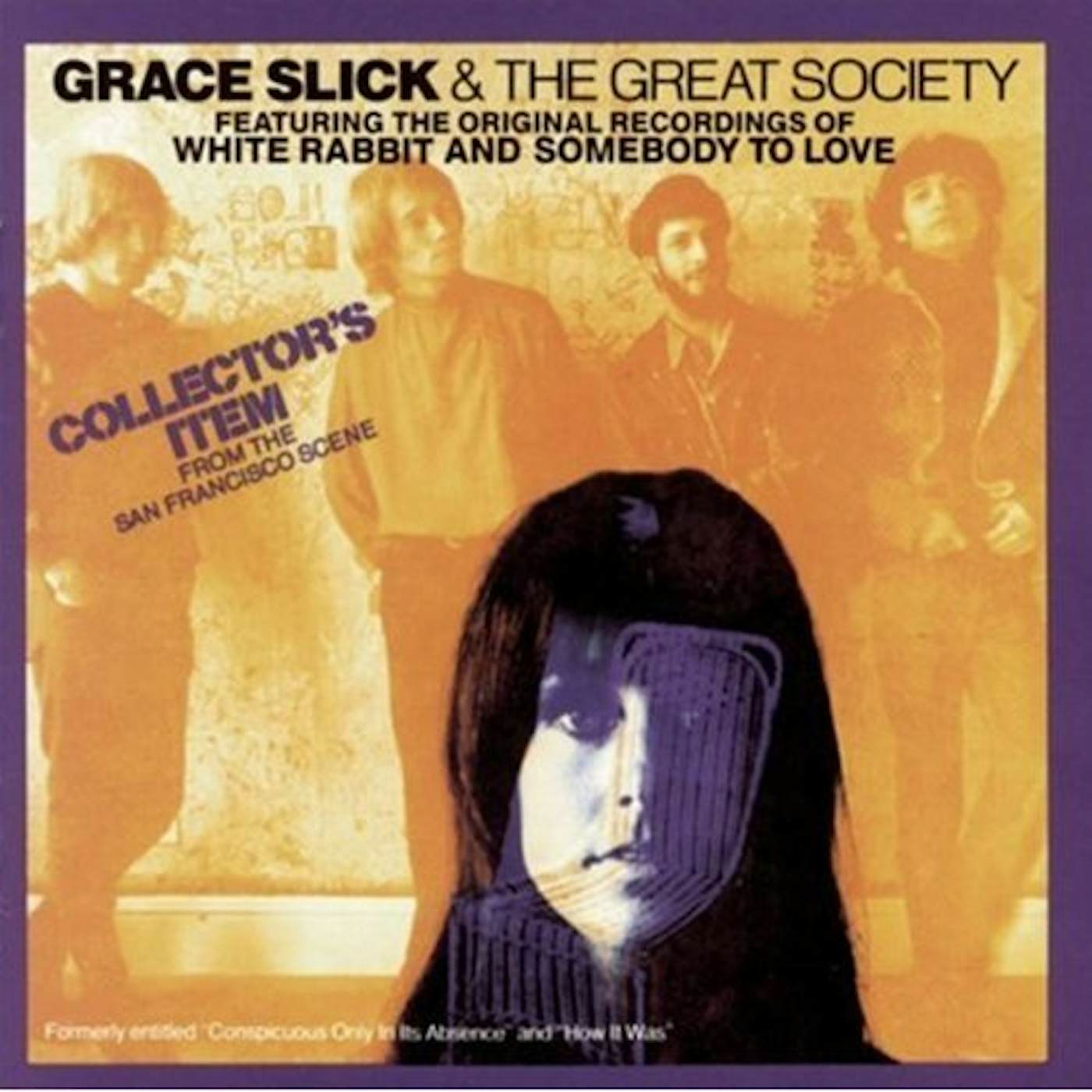 Grace Slick & The Great Society COLLECTORS ITEM CD