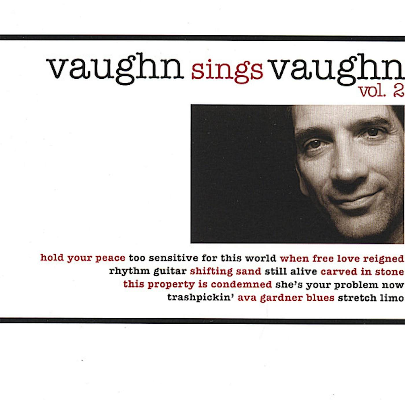 Ben Vaughn VAUGHN SINGS VAUGHN 2 CD