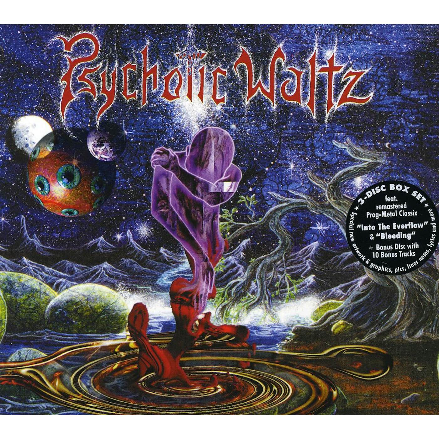 Psychotic Waltz INTO THE EVERFLOW / BLEEDING CD