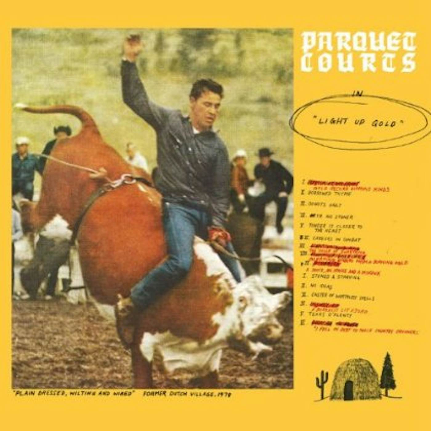 Parquet Courts LIGHT UP GOLD CD