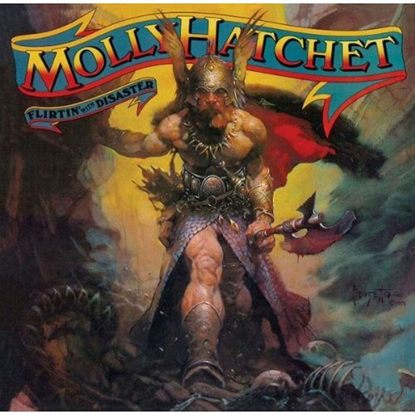 Molly Hatchet FLIRTIN WITH DISASTER Vinyl Record