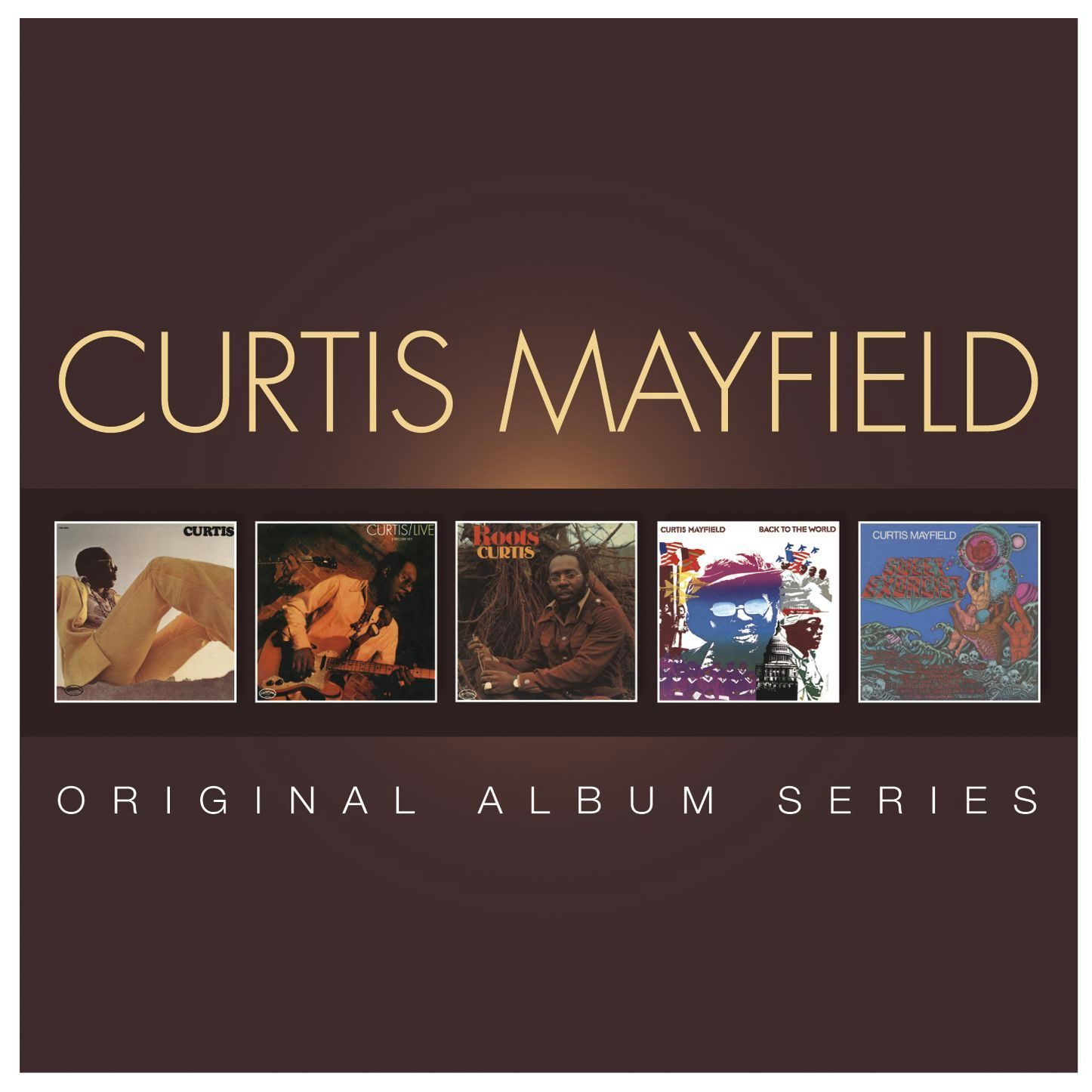 Curtis Mayfield Original Album Series CD Box Set