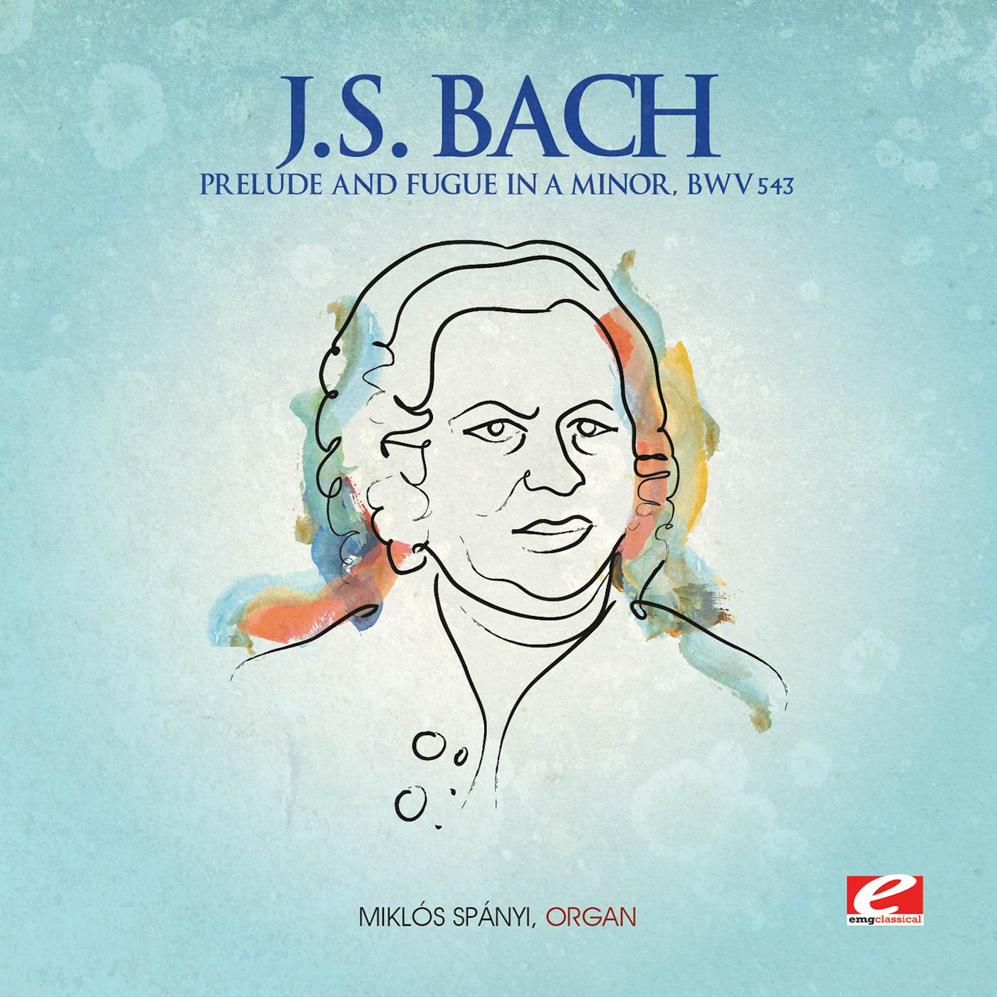 Johann Sebastian Bach PRELUDE & FUGUE IN A MINOR CD