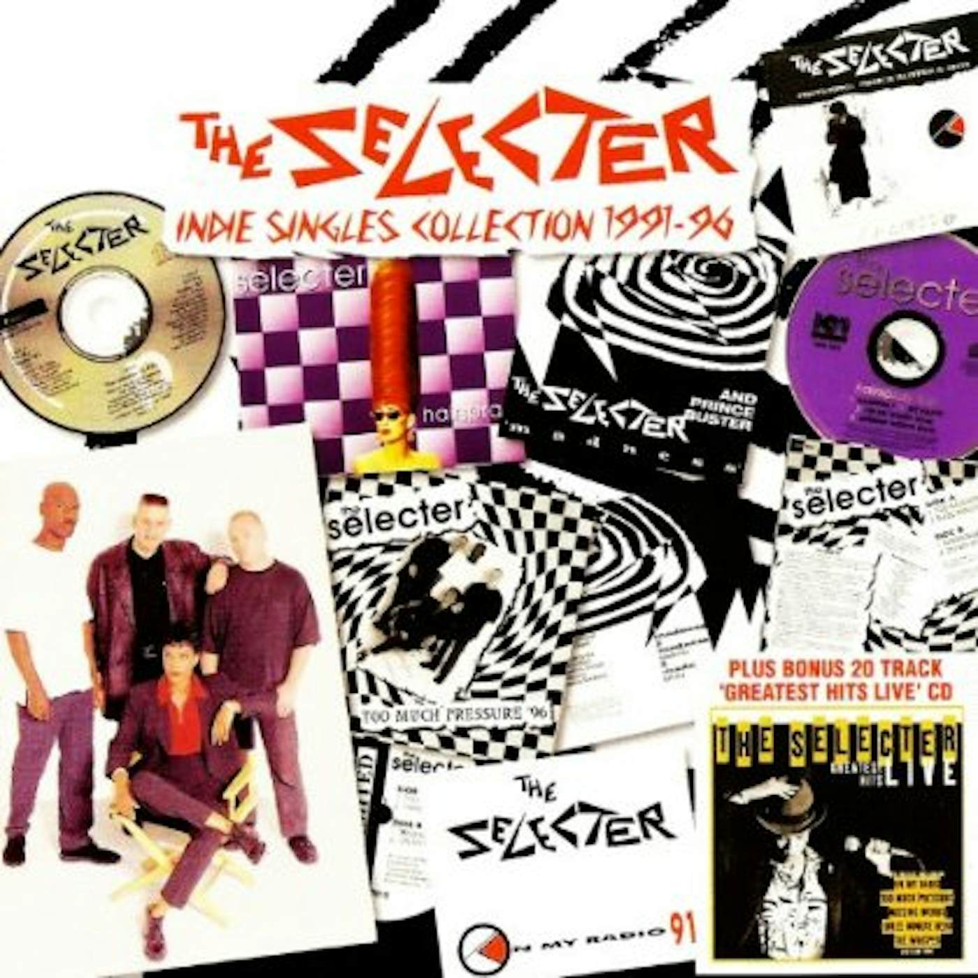 Selecter INDIE SINGLES COLLECTION 1991-96 CD