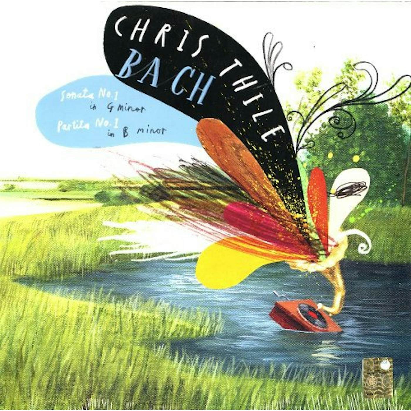 Chris Thile BACH: SONATAS NO 1 IN G MINOR / PARTITA NO 1 IN B Vinyl Record