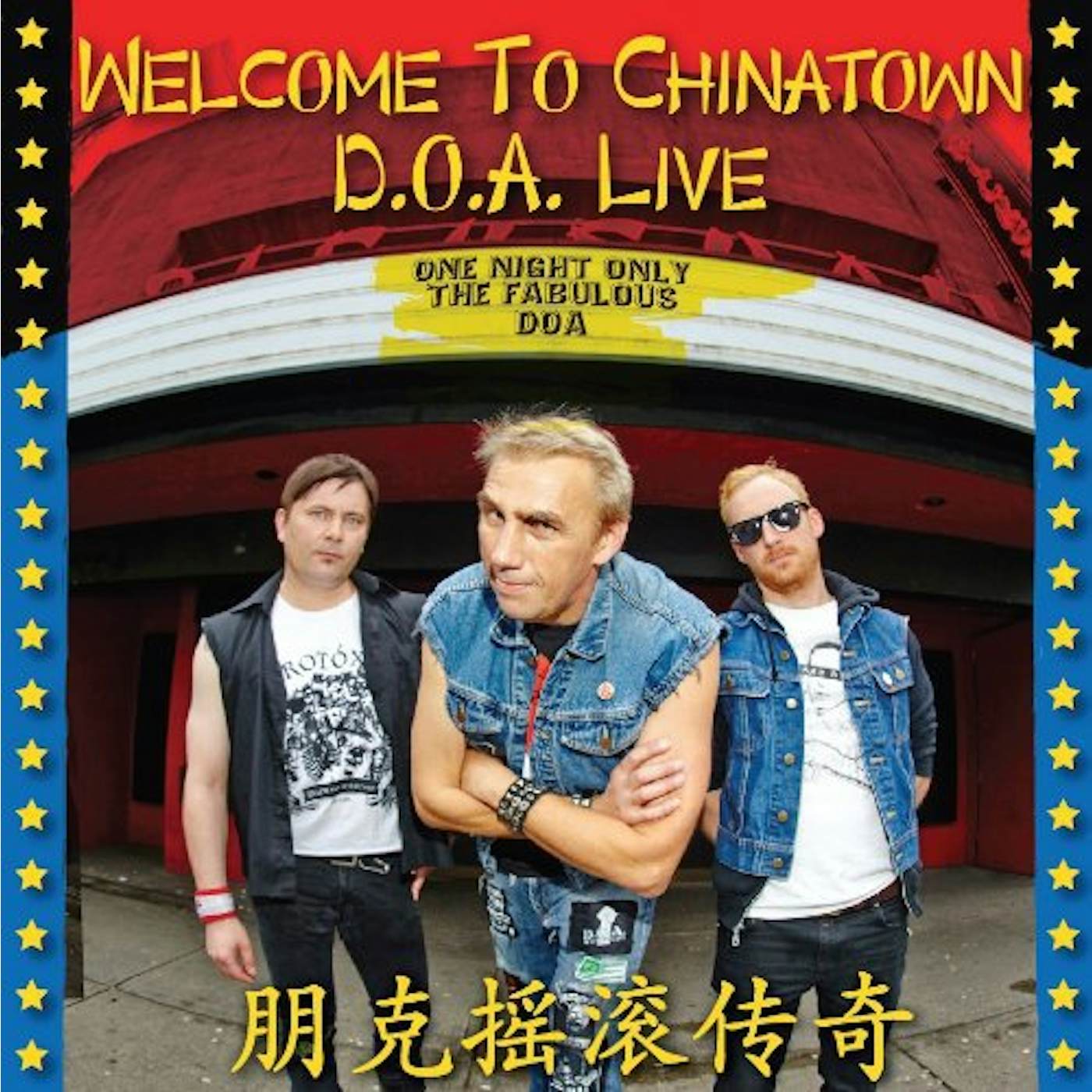 WELCOME TO CHINATOWN: D.O.A. LIVE Vinyl Record