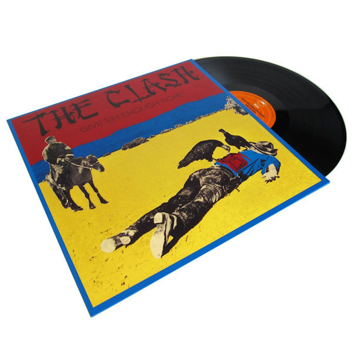 The Clash GIVE EM ENOUGH ROPE Vinyl Record