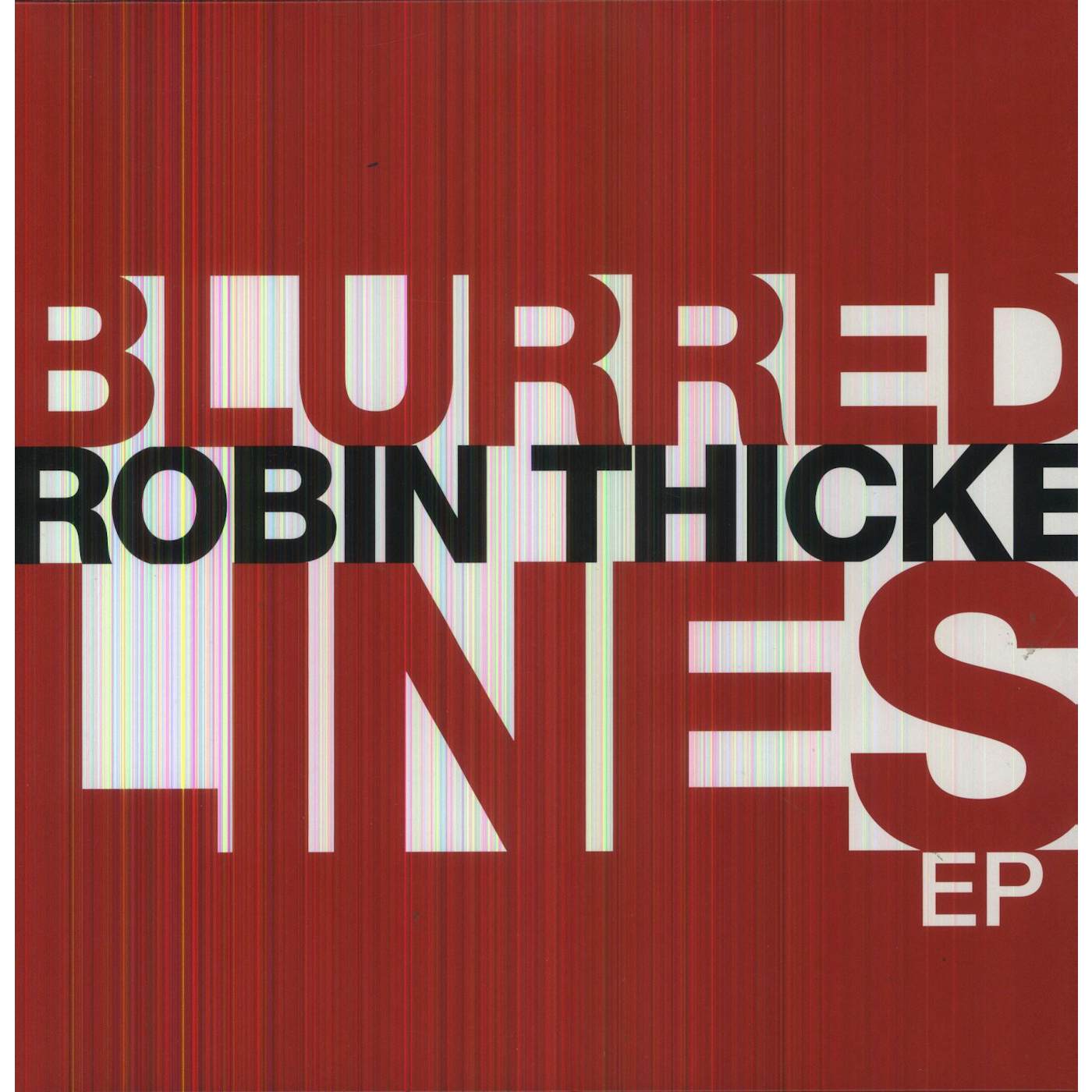 Robin Thicke Blurred Lines Vinyl Record