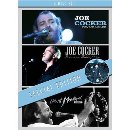 Joe Cocker CRY ME A RIVER / ACROSS FROM MIDNIGHT TOUR / LIVE DVD