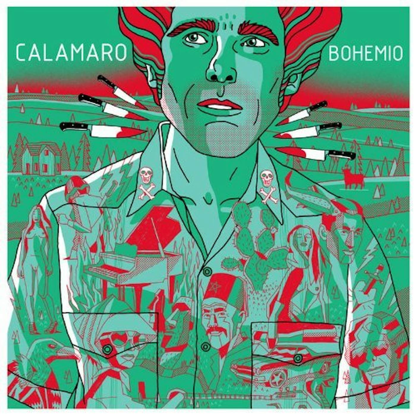 Andrés Calamaro Bohemio Vinyl Record