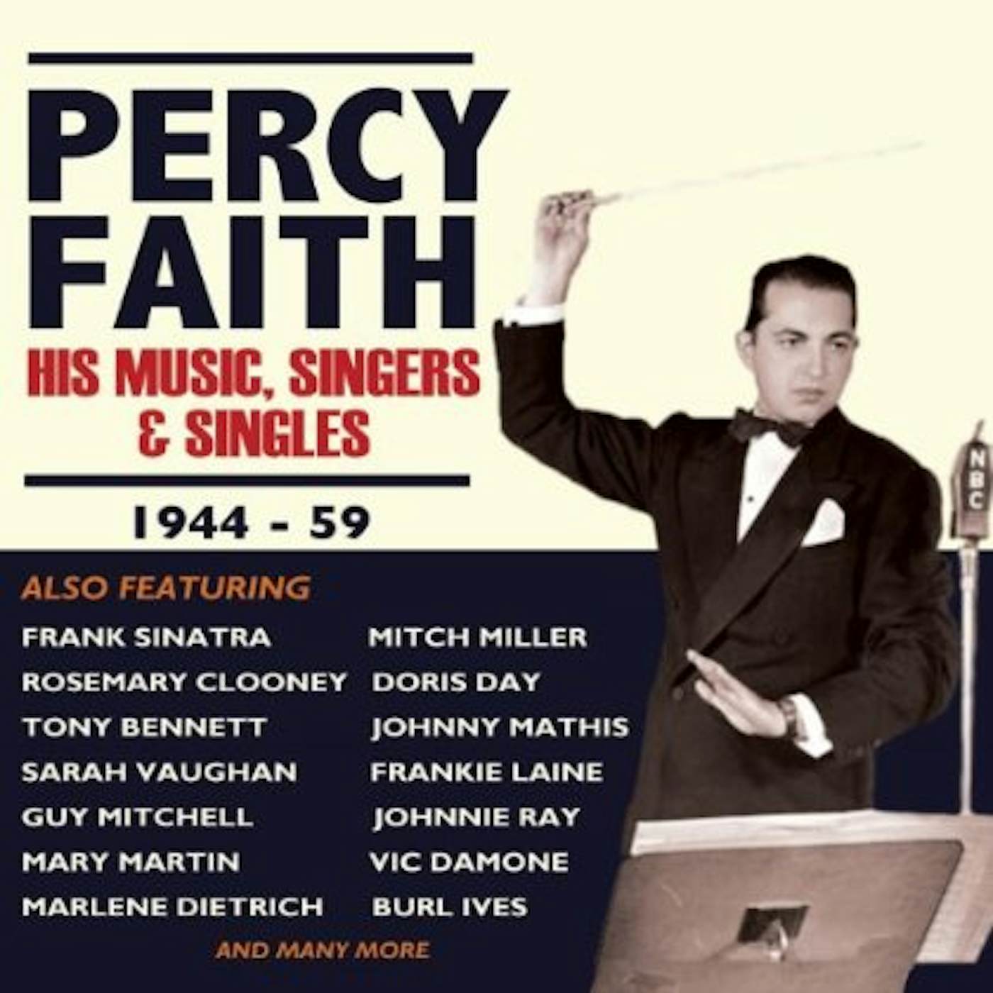 Percy Faith HIS MUSIC, SINGERS & SINGLES CD