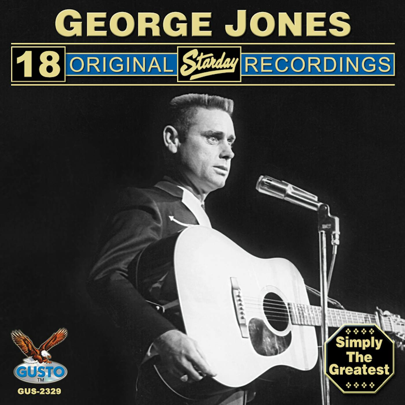 George Jones 18 ORIGINAL STARDAY RECORDINGS CD
