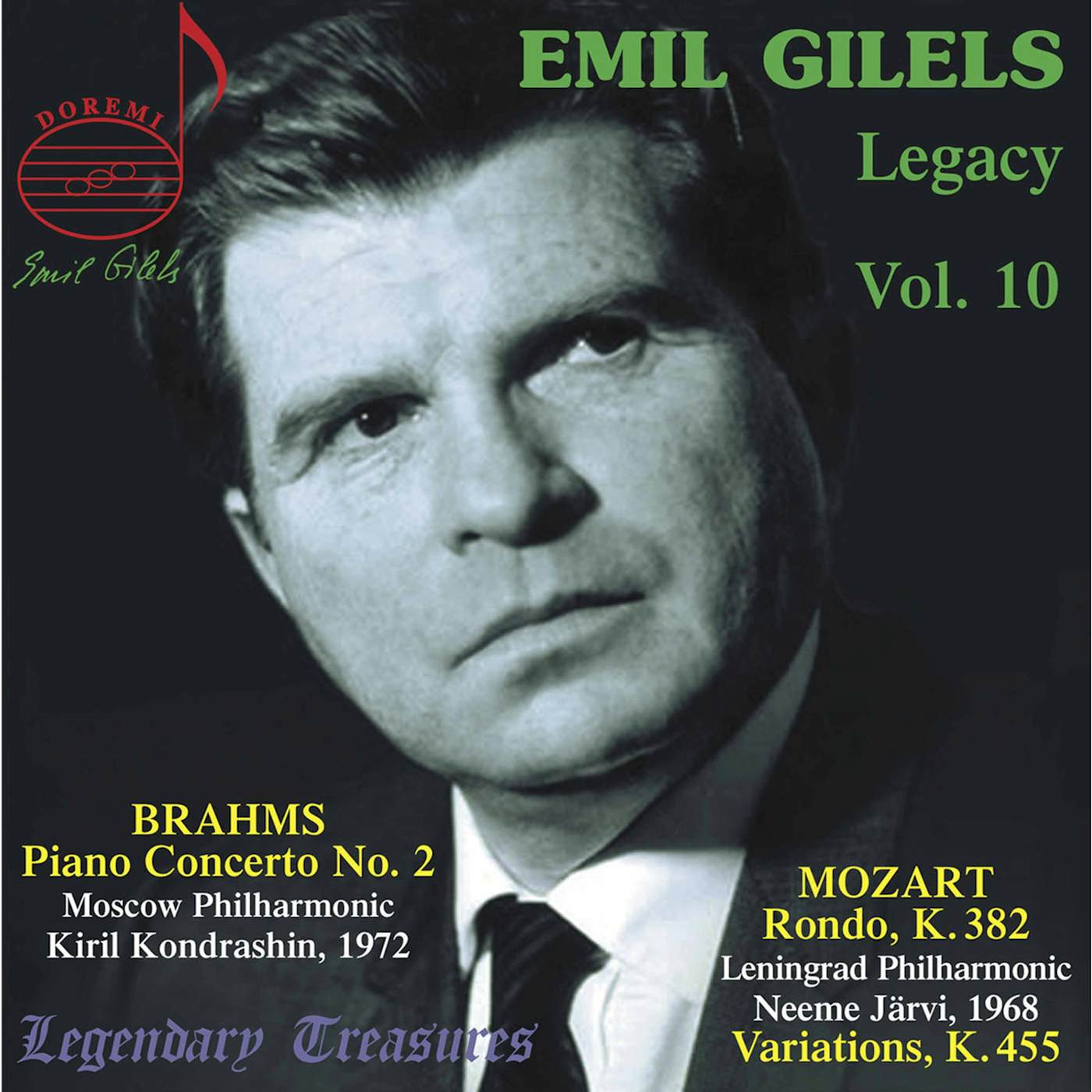 Brahms / Emil Gilels LEGACY 10 CD