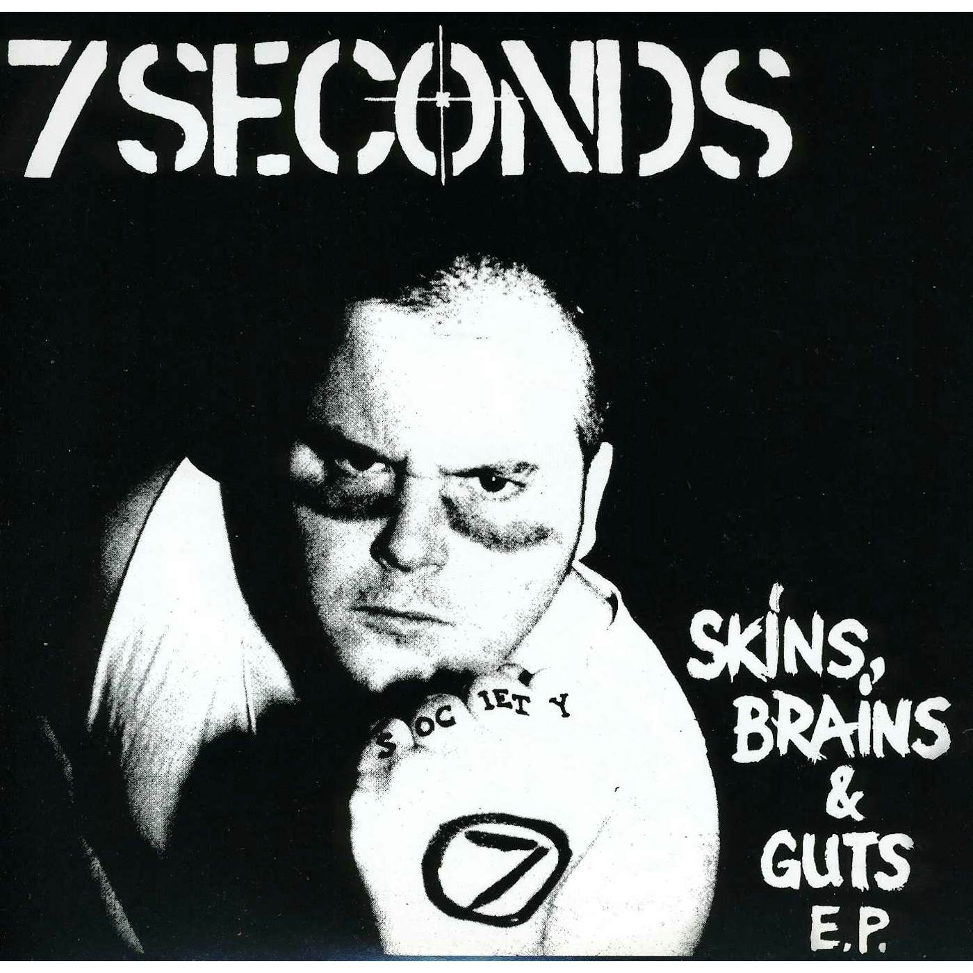 7 Seconds SKINS BRAINS & GUTS Vinyl Record