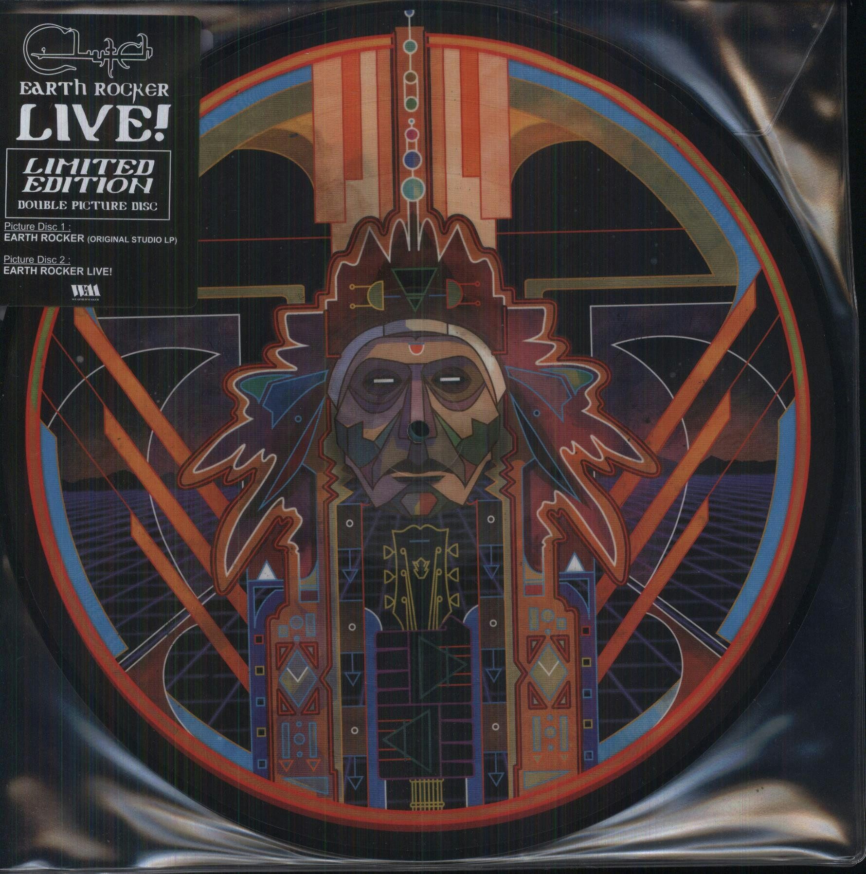 Clutch EARTH ROCKER LIVE Vinyl Record