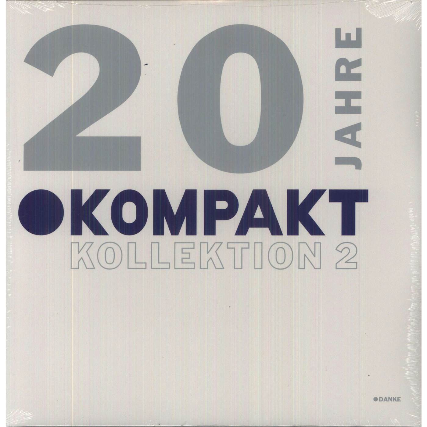20 JAHRE KOMPAKT / KOLLEKTION 2 / VARIOUS Vinyl Record