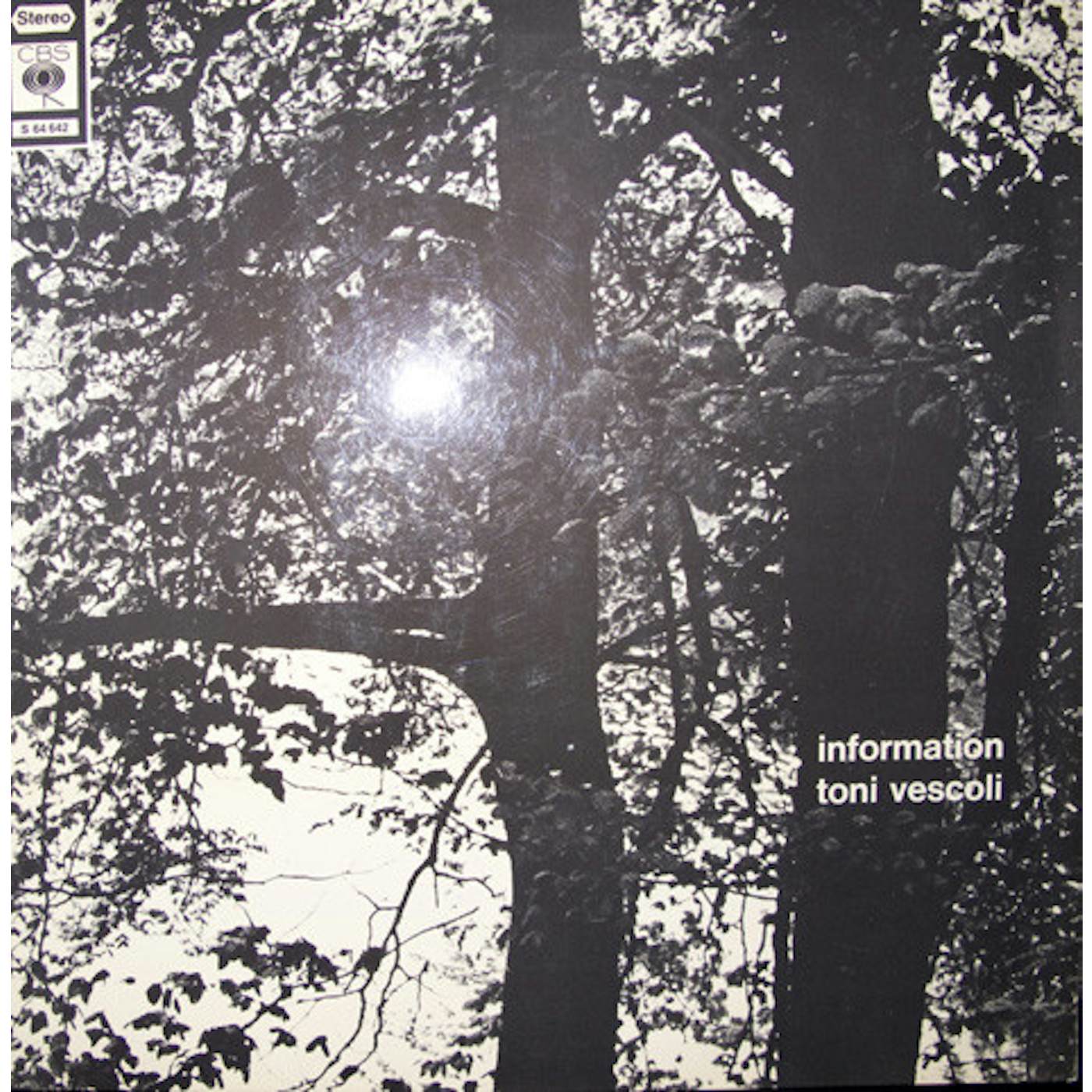 Toni Vescoli Information Vinyl Record