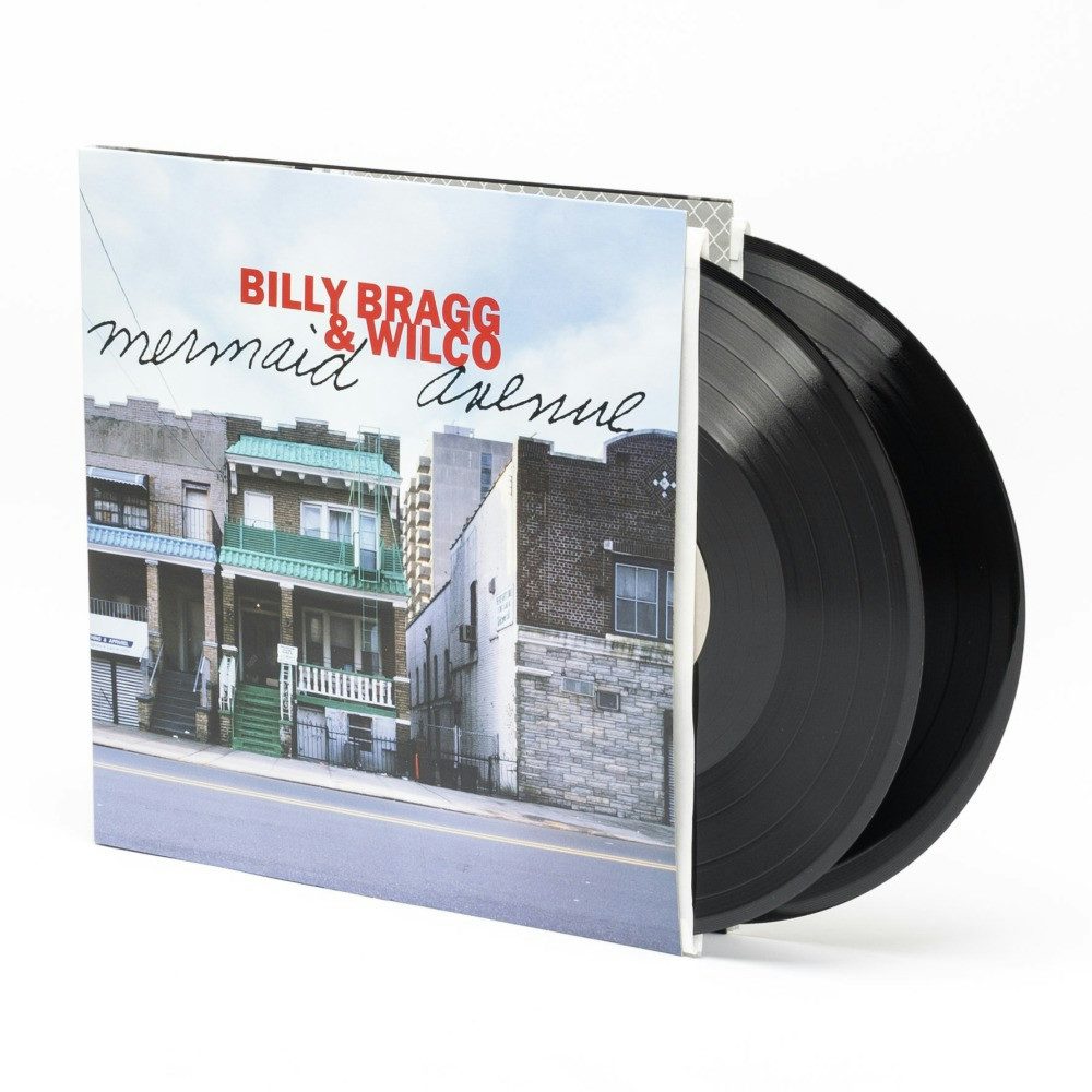Billy Bragg Mermaid Avenue Vinyl Record