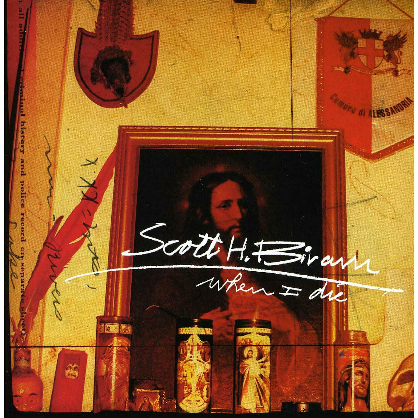 Scott H. Biram WHEN I DIE / JOHN THE REVELATOR Vinyl Record