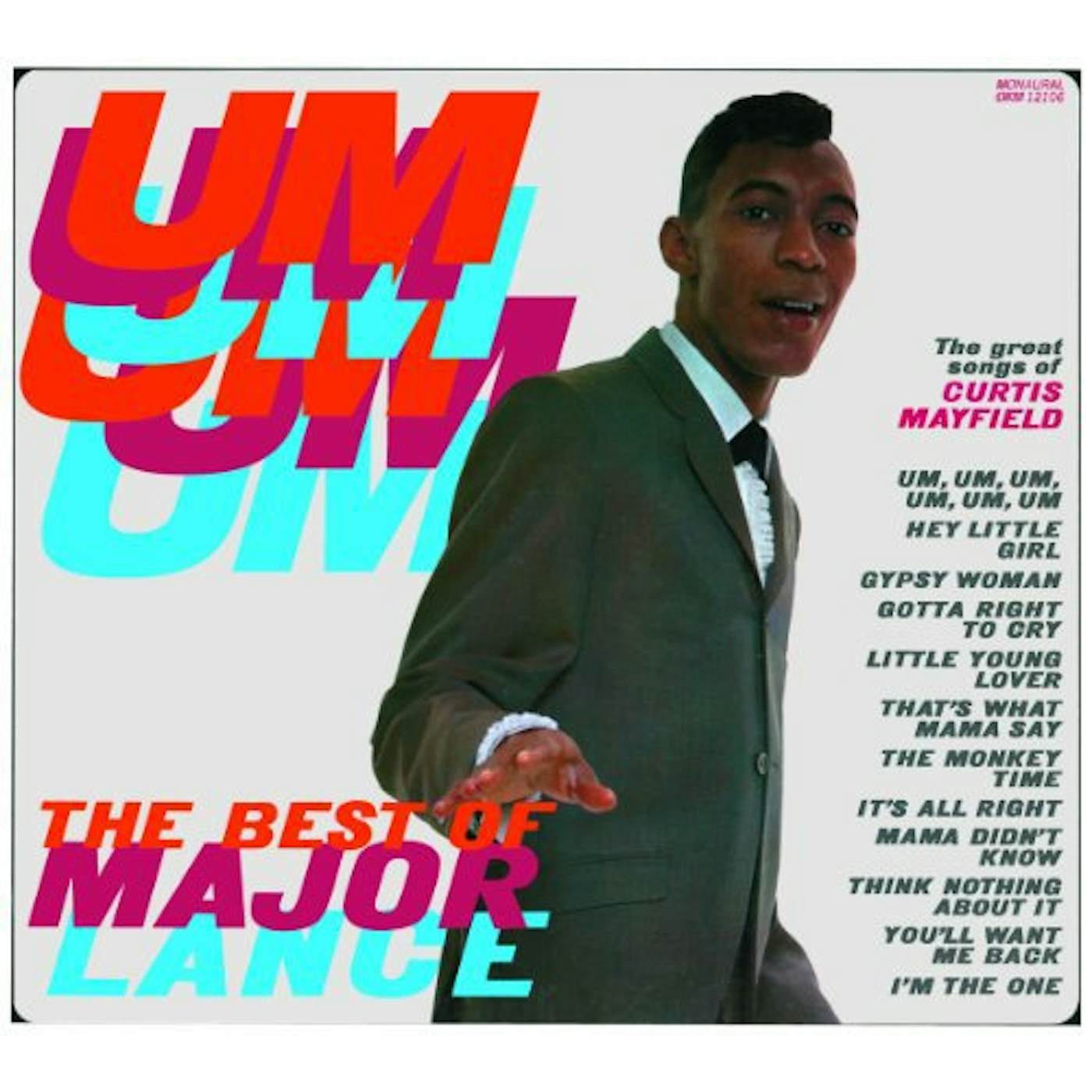 Major Lance UM UM UM UM UM UM Vinyl Record - 180 Gram Pressing