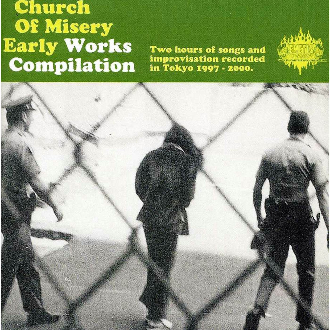 Church Of Misery EARLY WORKS COMPILATION CD