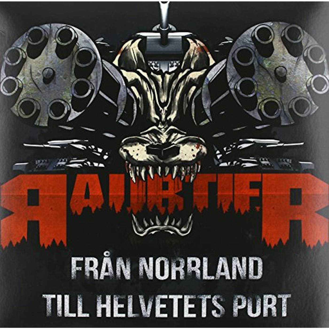 Raubtier FRAN NORRLAND TILL HELVETETS PORT Vinyl Record - Sweden Release